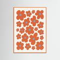 Orange Wood Rhythmic Bloom Stack