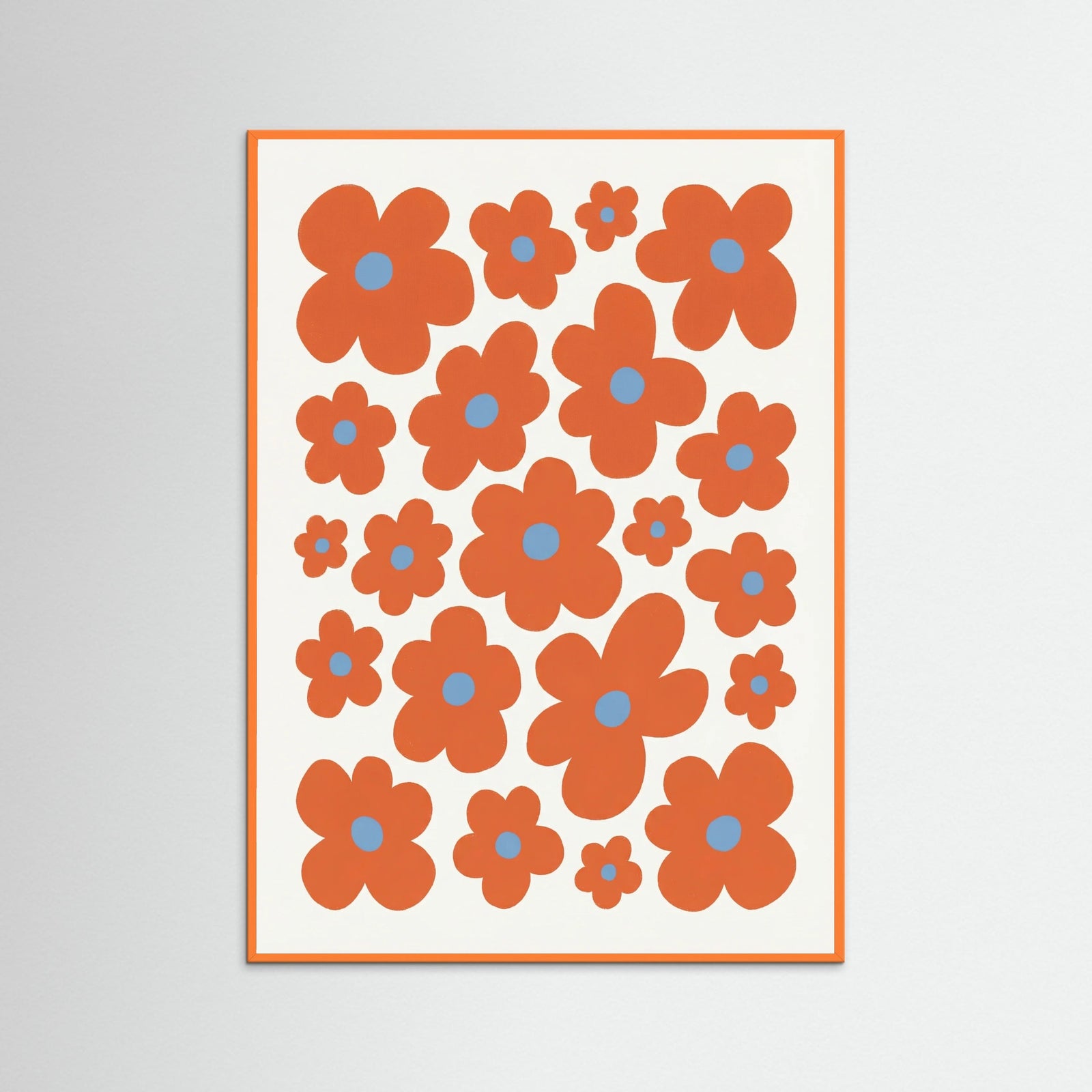 Orange Wood Rhythmic Bloom Stack