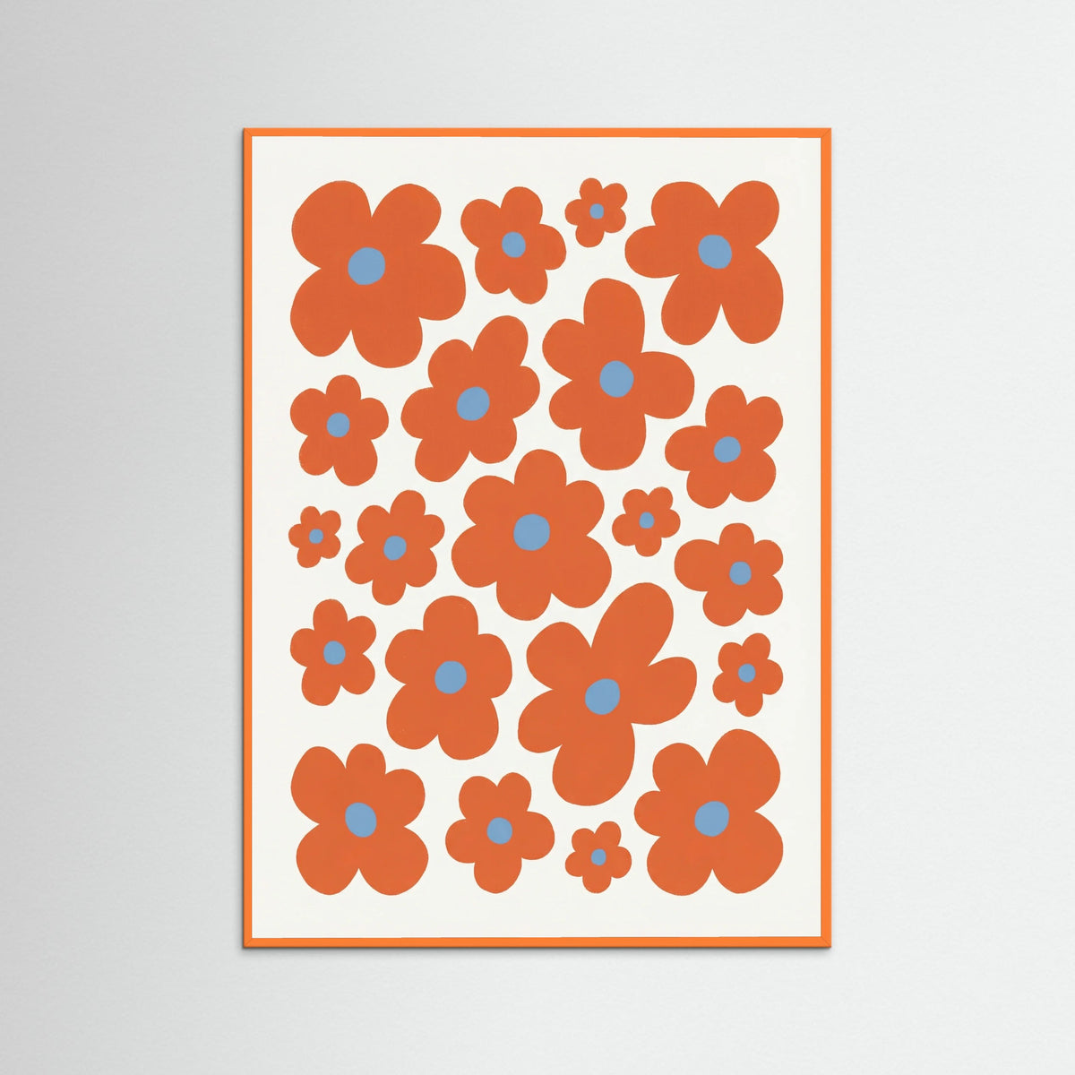 Orange Wood Rhythmic Bloom Stack