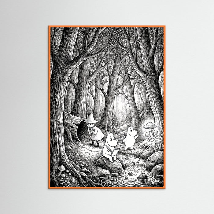Orange Wood Rocky Shoreline Adventure