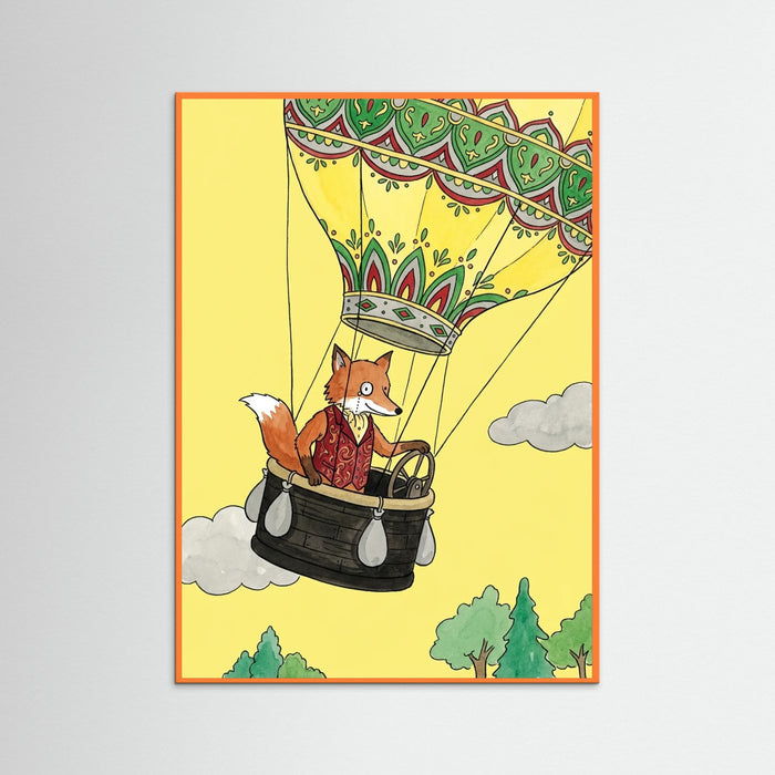 Orange Wood Royal Elephant