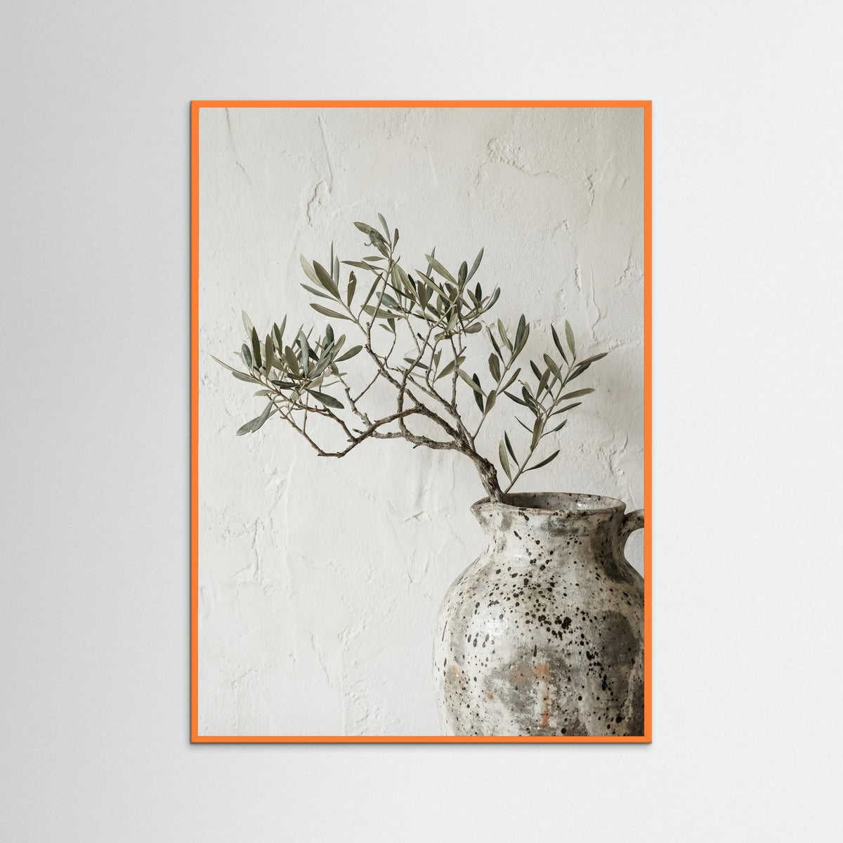 Orange Wood Rustic Botanica