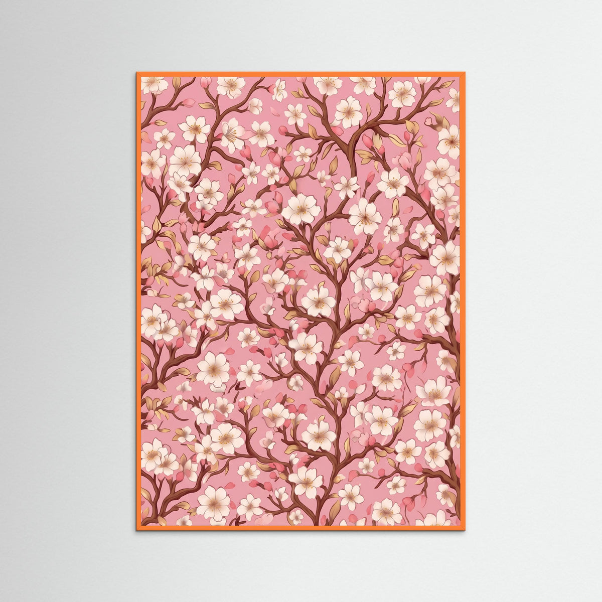 Orange Wood Sakura Serenade