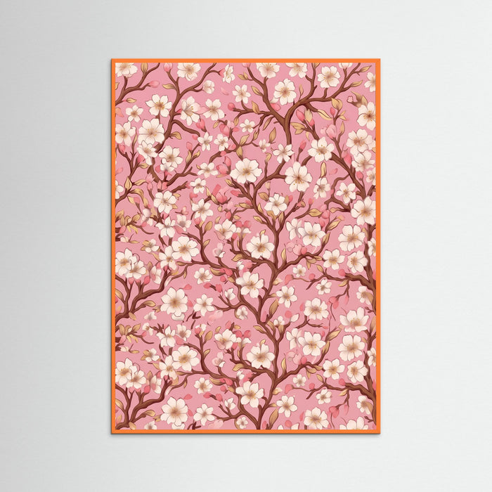 Orange Wood Sakura Serenade