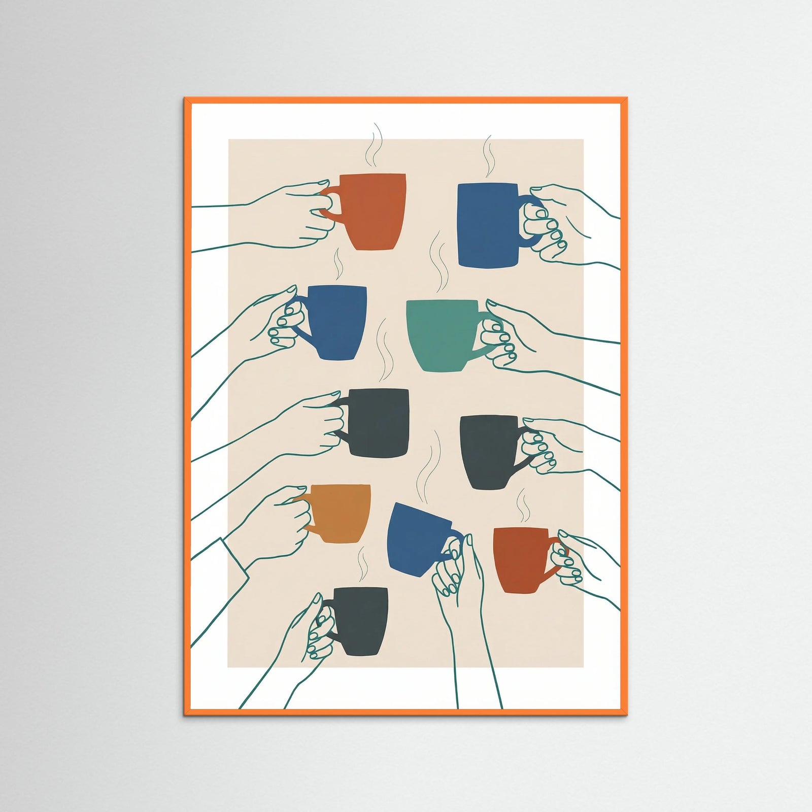 Orange Wood Sant Celebration