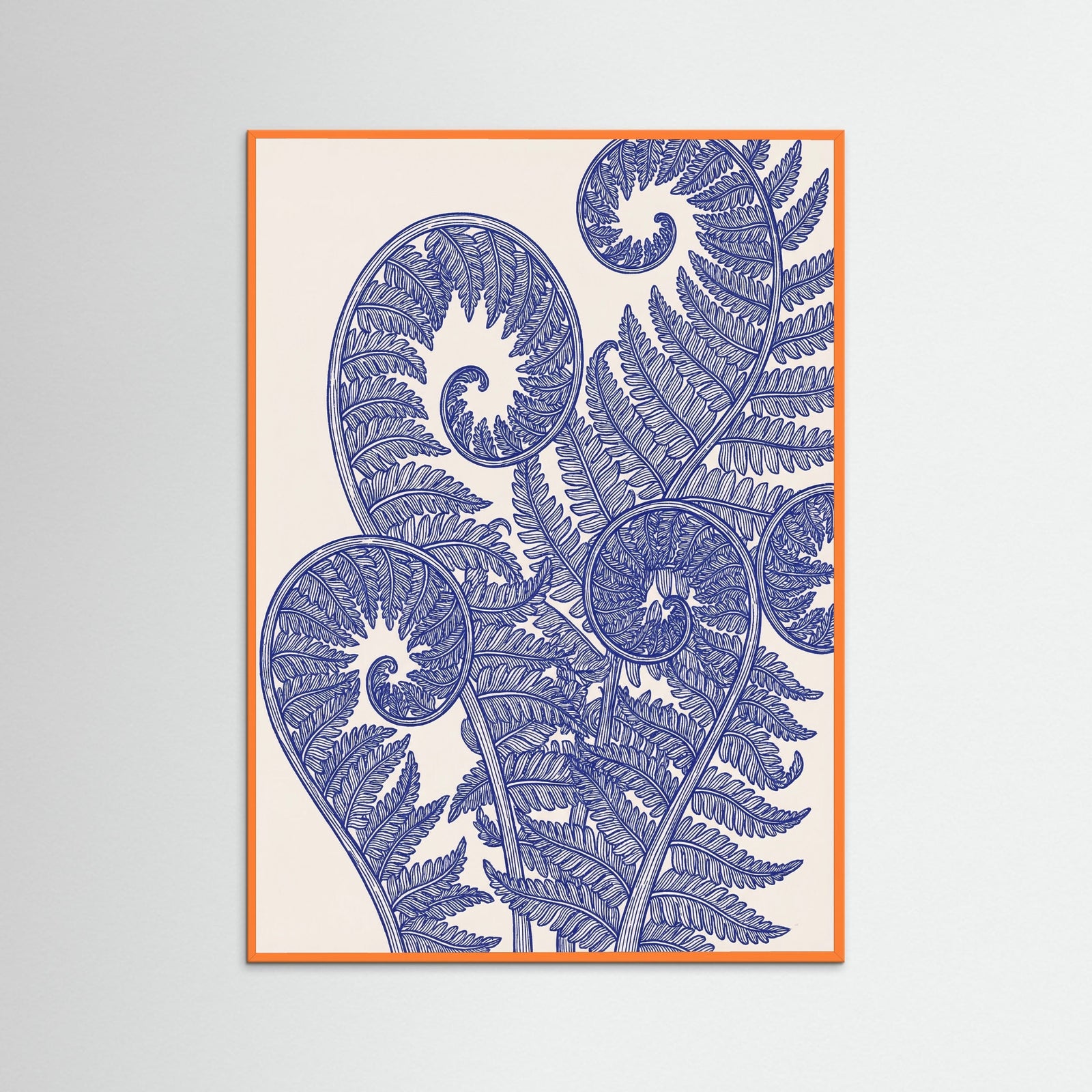 Orange Wood Sapphire Bloom