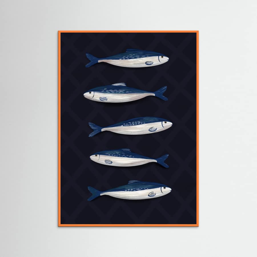 Affiche Sardines – affiche et impression d’art