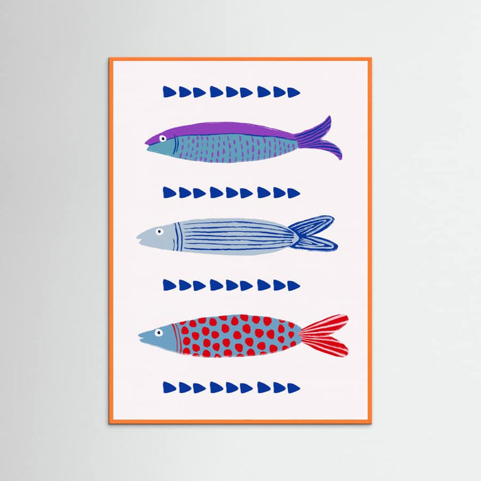 Sardines Poster – poster and art print
