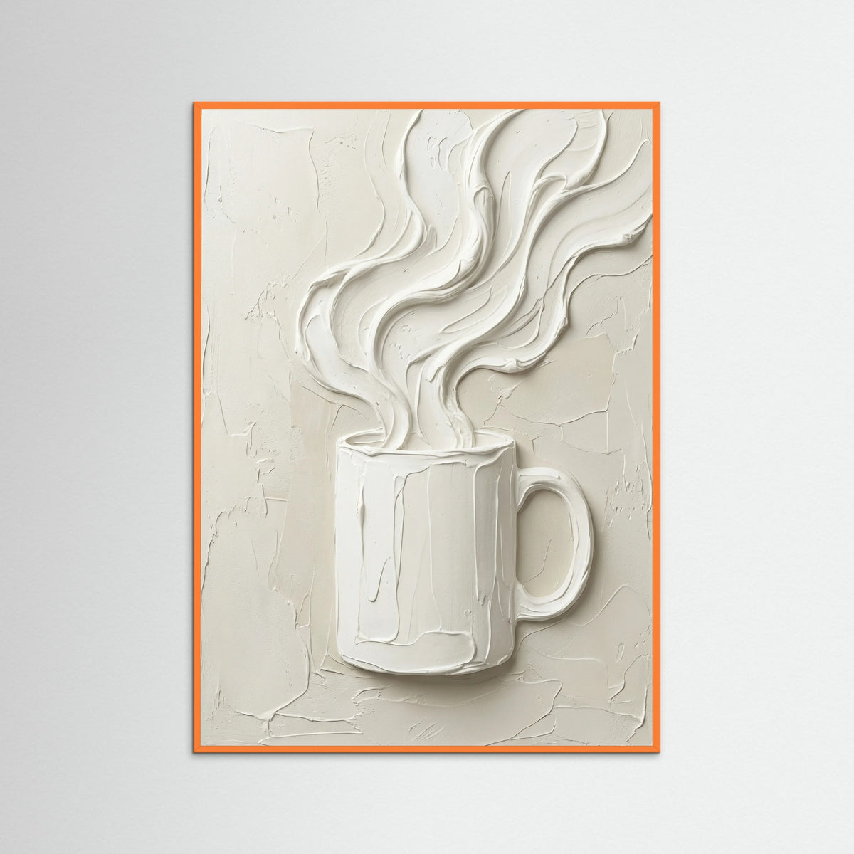 Orange Wood Sculpted Sip