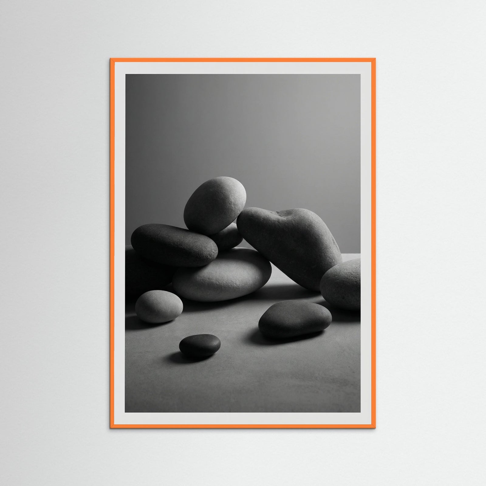 Orange Wood Sculptural Void