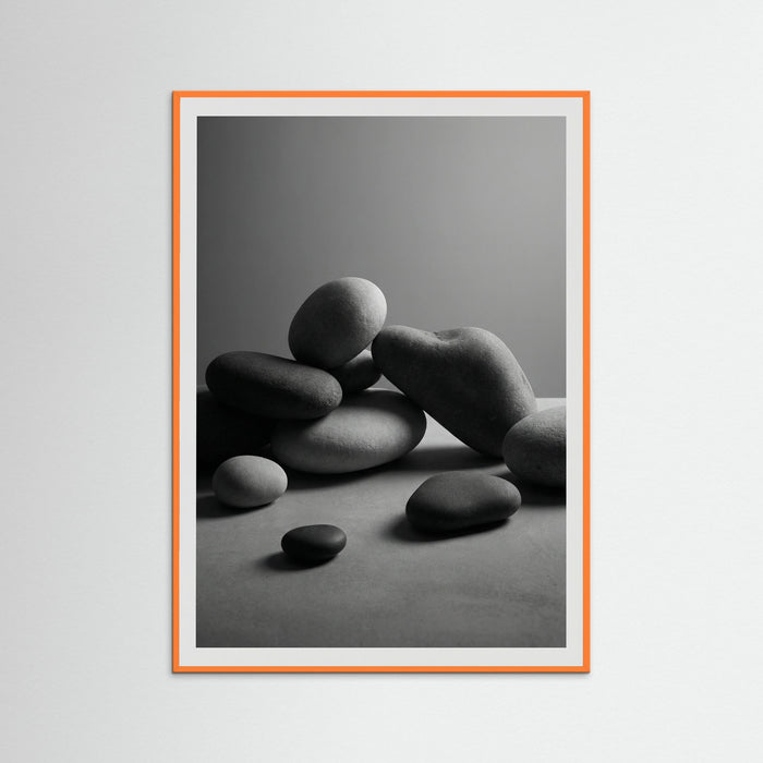 Orange Wood Sculptural Void