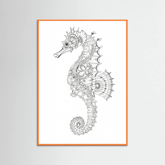 Seahorse 3 Poster – plakat og kunsttryk