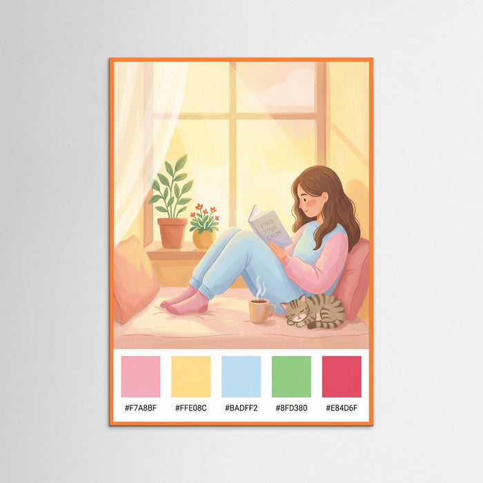 Orange Wood Self Care Serenity