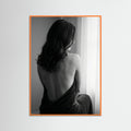 Orange Wood Sensual Noir Portrait