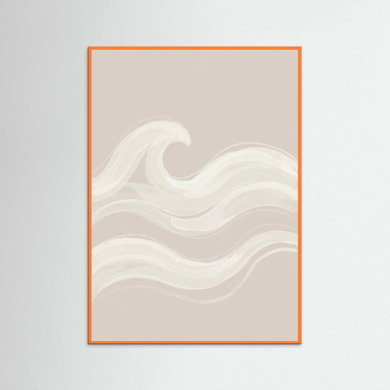 Orange Wood Serene Branches