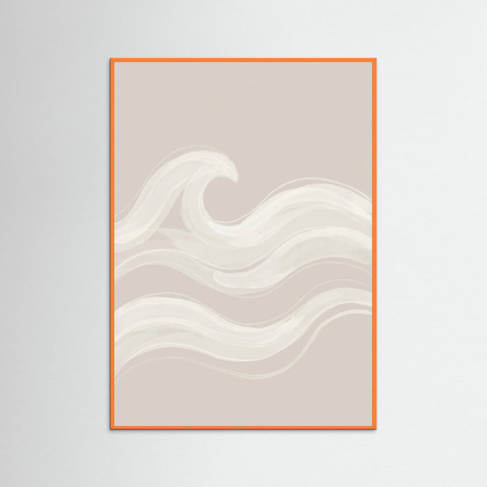 Orange Wood Serene Branches