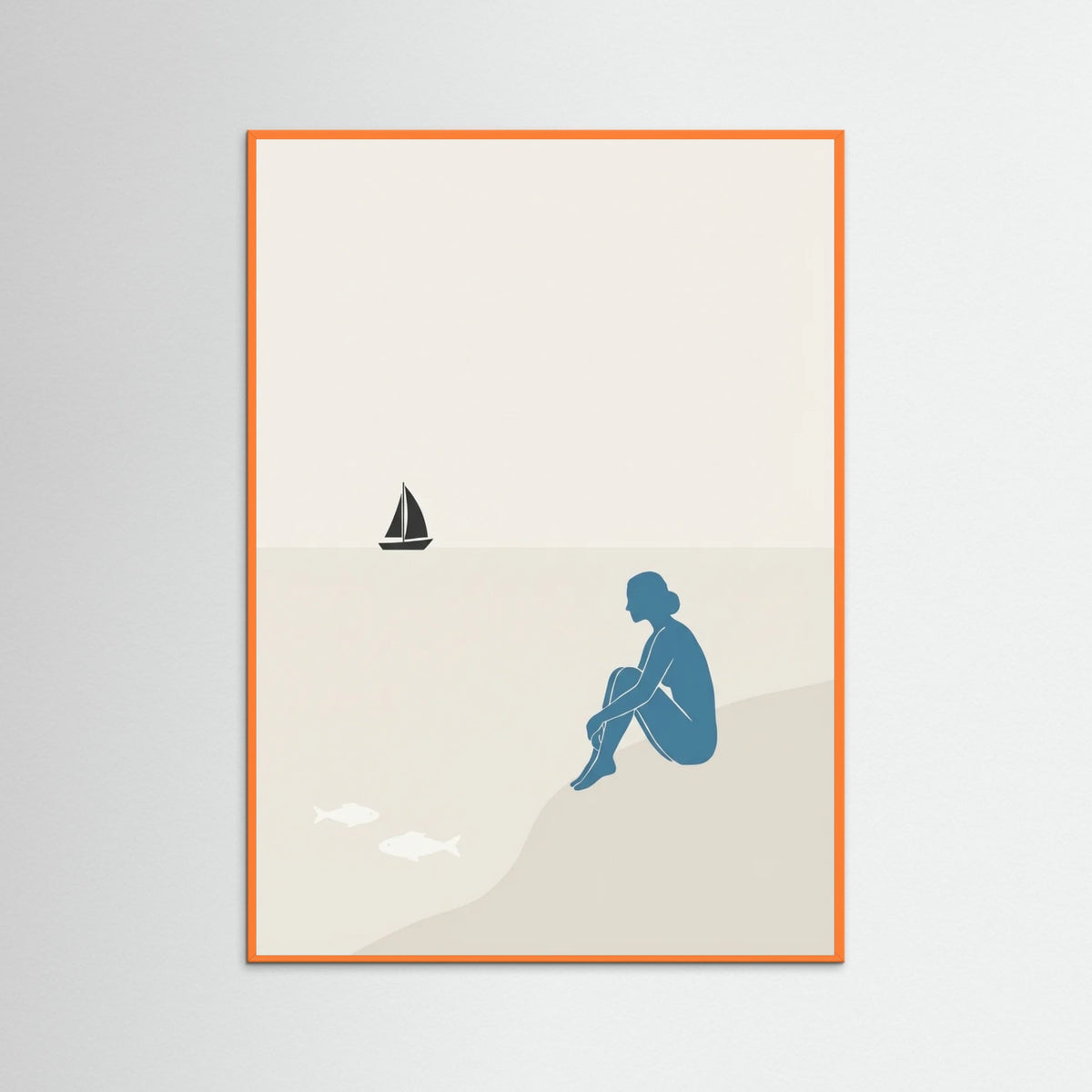 Orange Wood Serene Companion