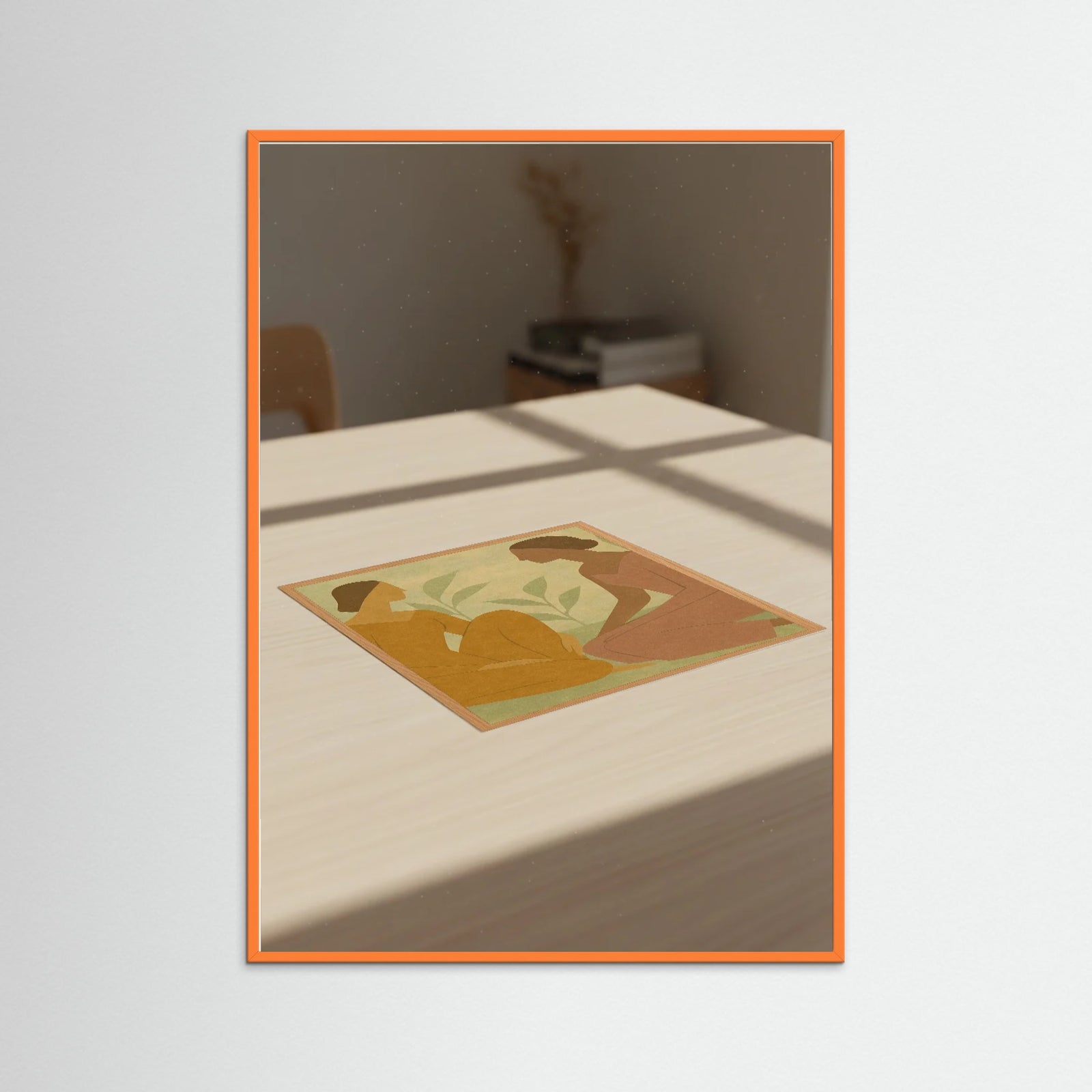 Orange Wood Serene Companions