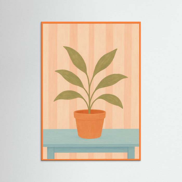 Orange Wood Serene Moments
