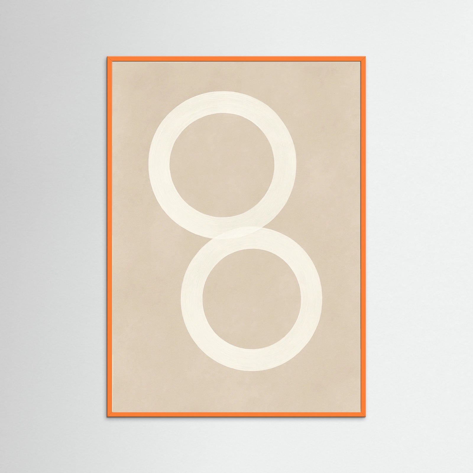 Orange Wood Serene Pathways