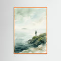 Orange Wood Serene Sail Journey
