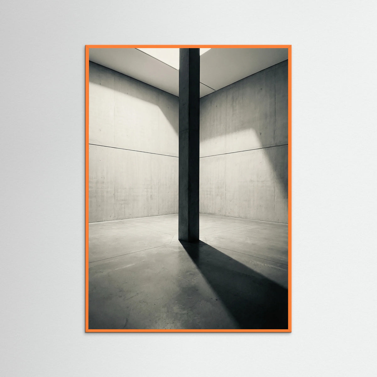 Orange Wood Shadowed Threshold