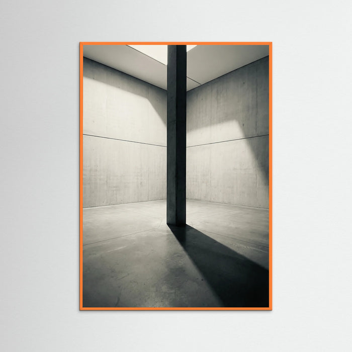 Orange Wood Shadowed Threshold