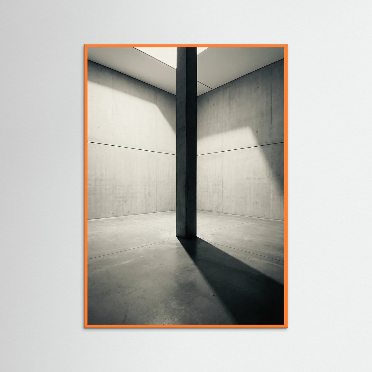 Orange Wood Shadowed Threshold