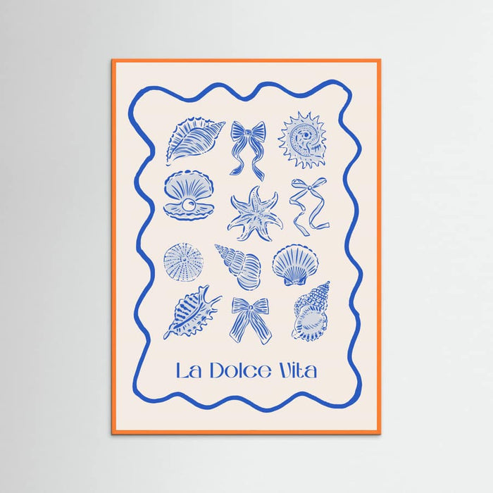 Shells & Bows Poster – poster och konsttryck