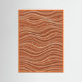 Orange Wood Shima Flow