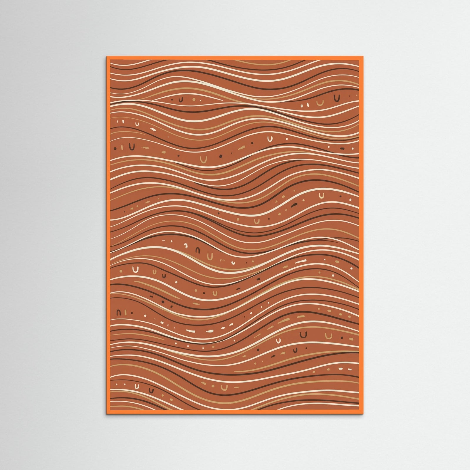 Orange Wood Shima Flow