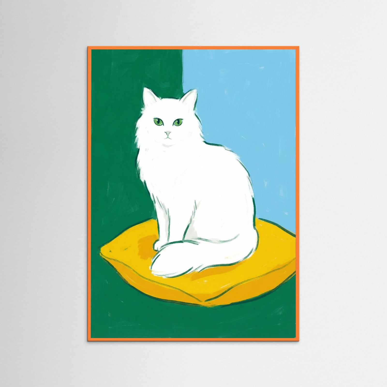 Orange Wood Siamese Companions