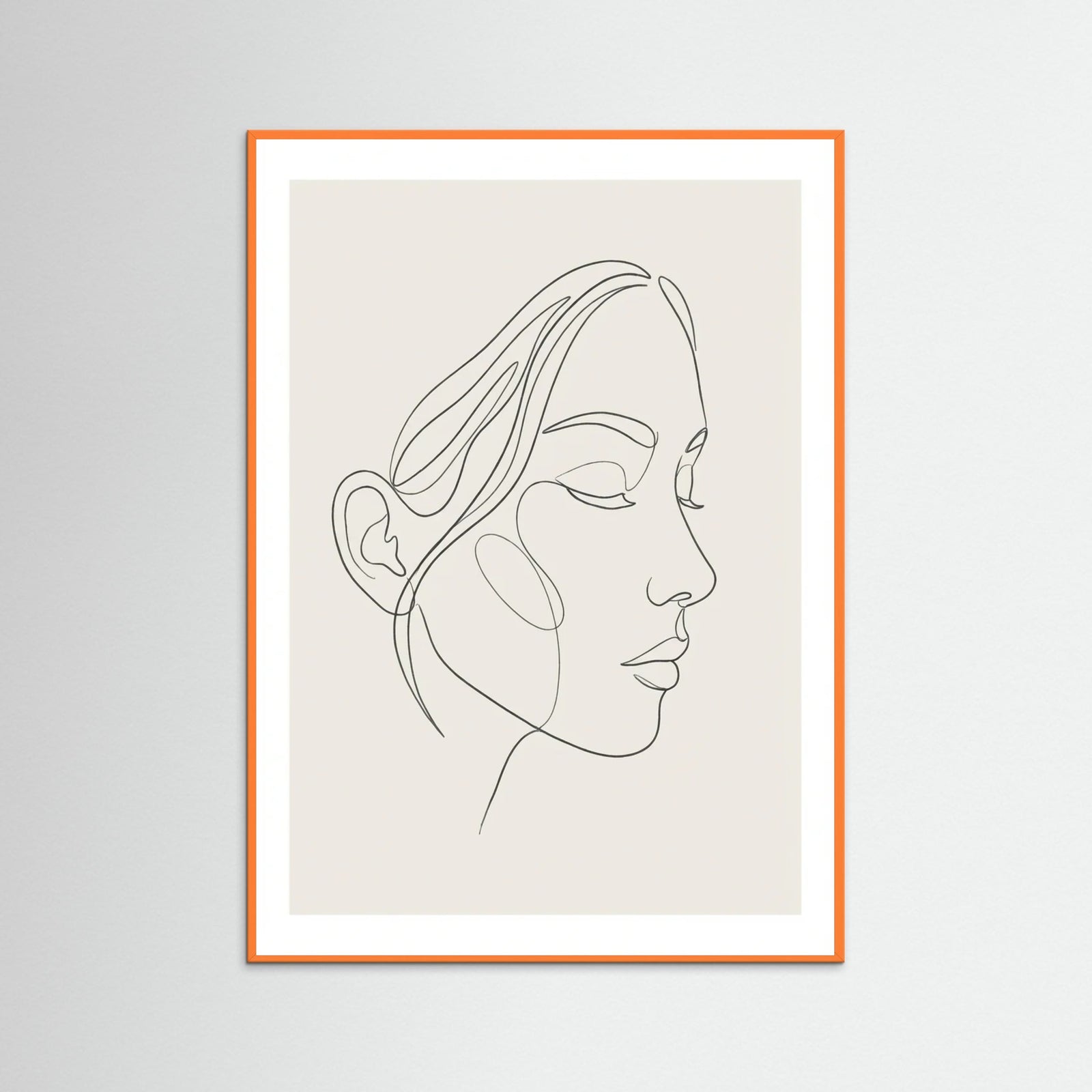 Orange Wood Silent Contemplation