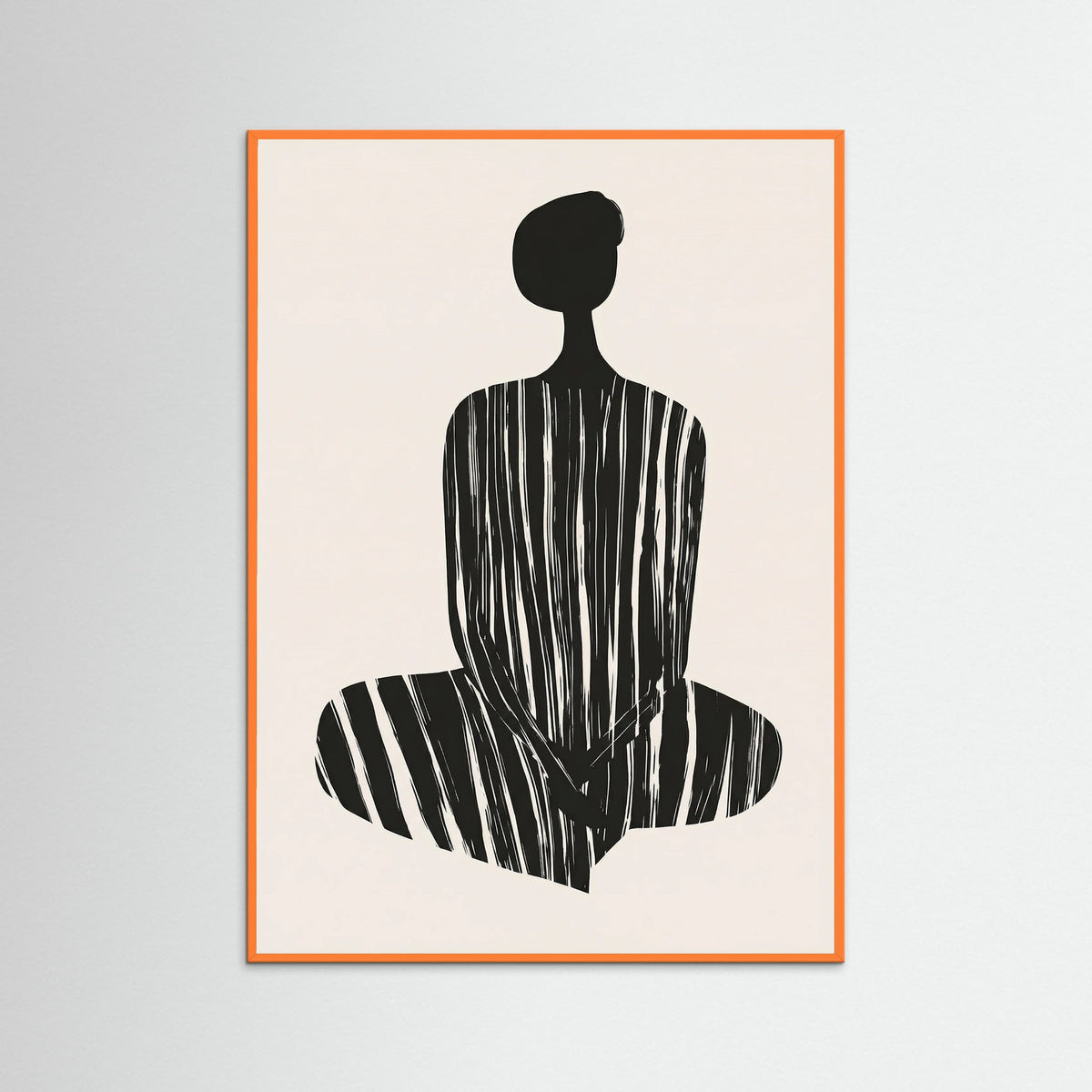 Orange Wood Silent Meditation