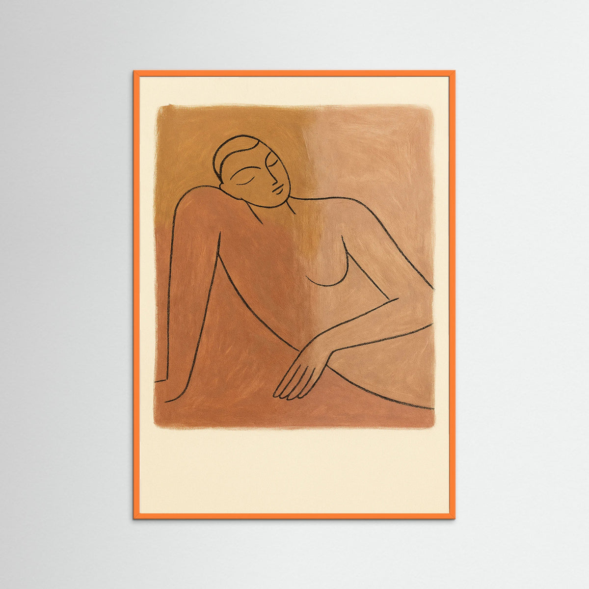 Orange Wood Silent Motion