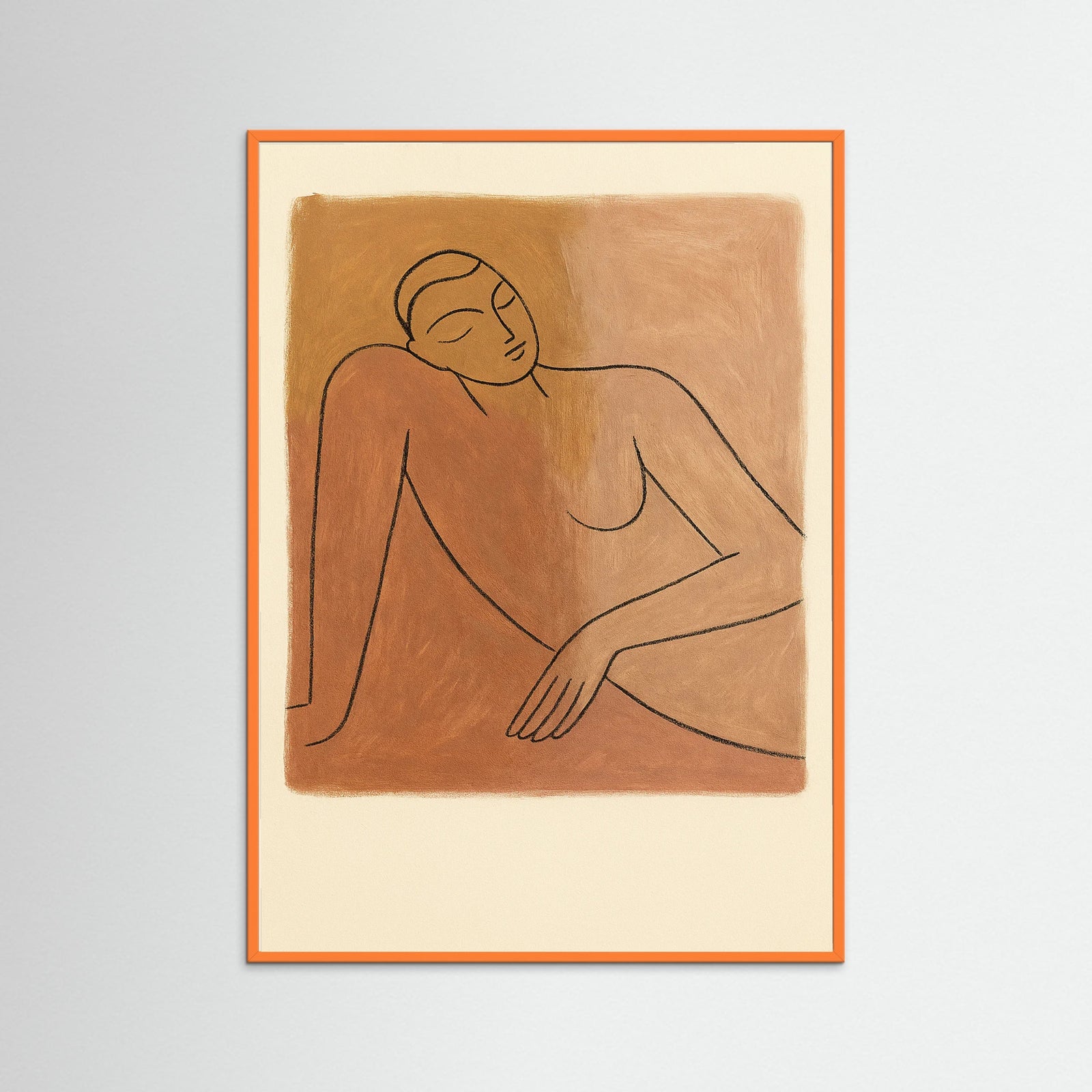 Orange Wood Silent Motion