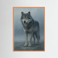Orange Wood Silent Observer