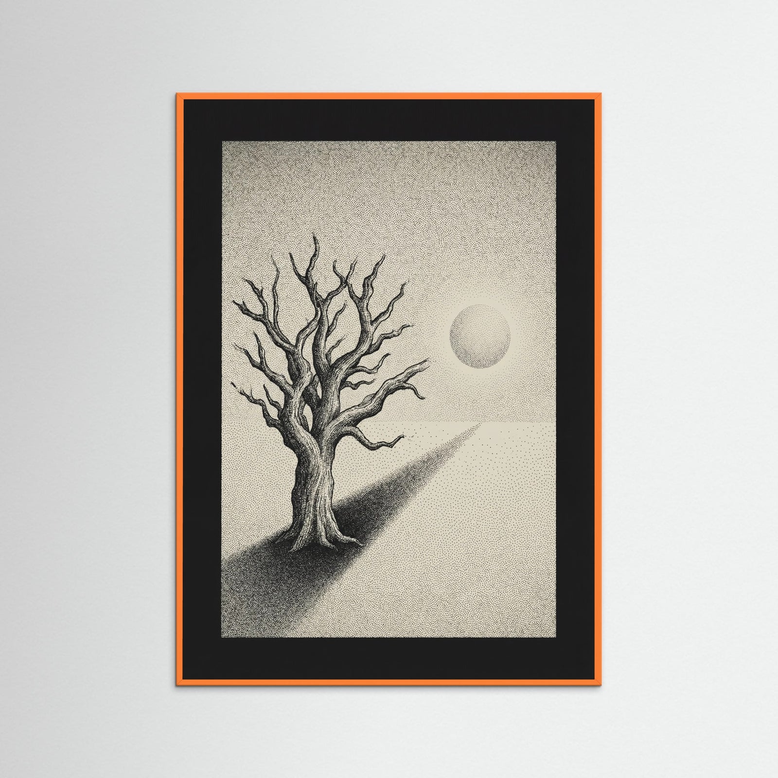 Orange Wood Silent Passage