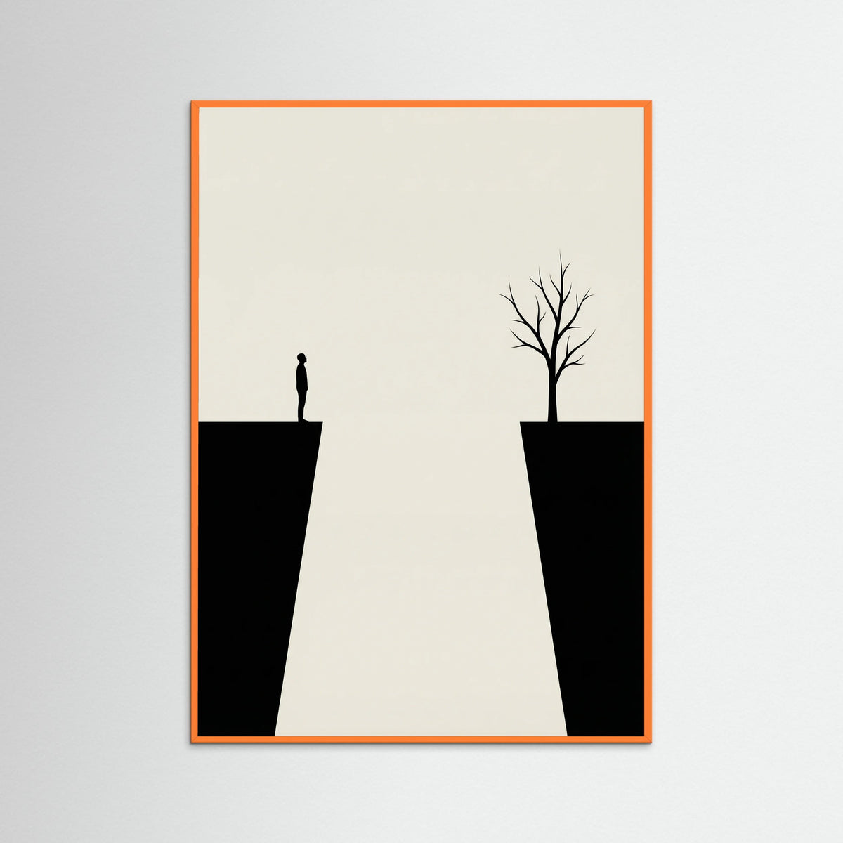 Orange Wood Silent Passage