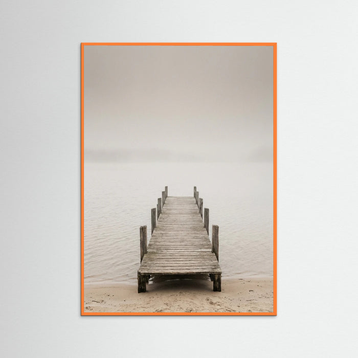Orange Wood Silent Shore