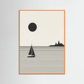 Orange Wood Silent Swim