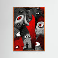 Orange Wood Silent Watchers