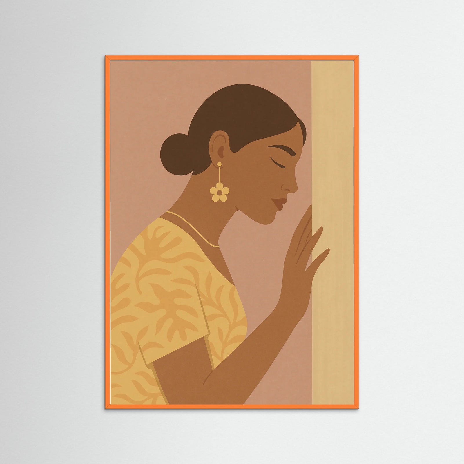 Orange Wood Silken Solitude