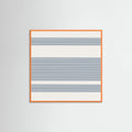 Simple Blue Lines Pattern Poster – poster en kunstdruk