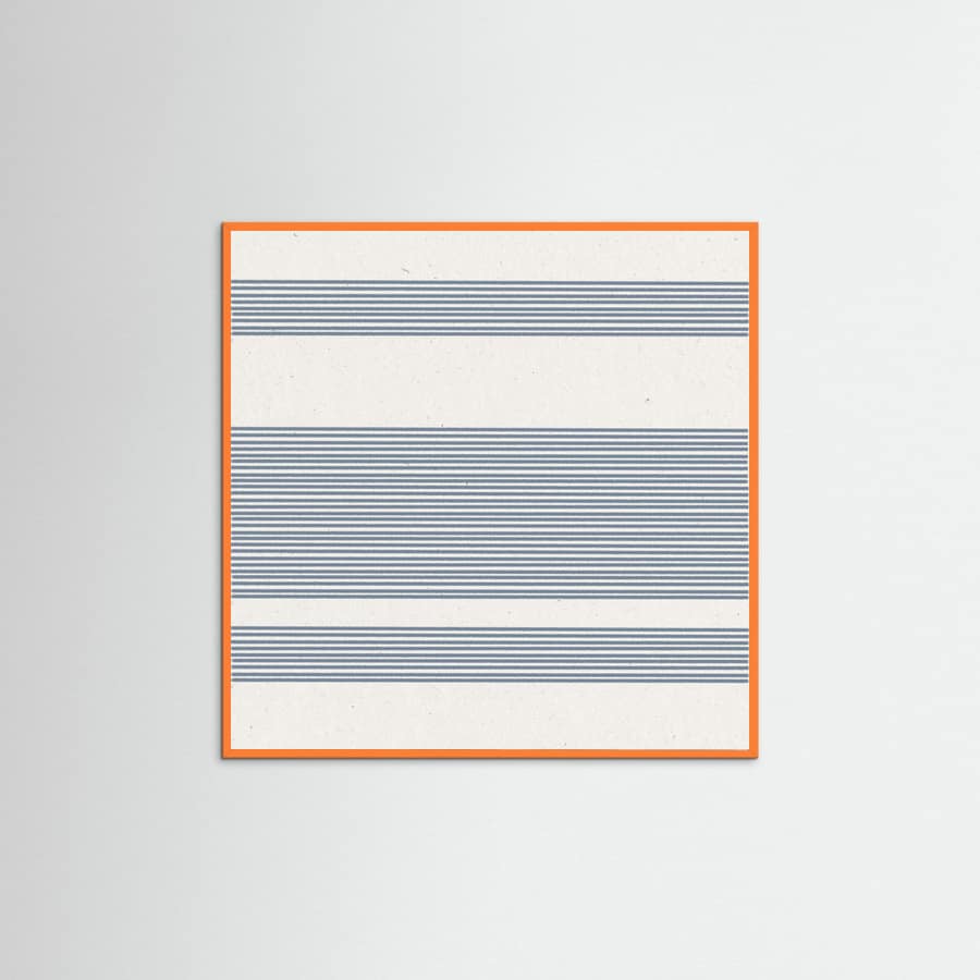 Simple Blue Lines Pattern Poster – poster en kunstdruk