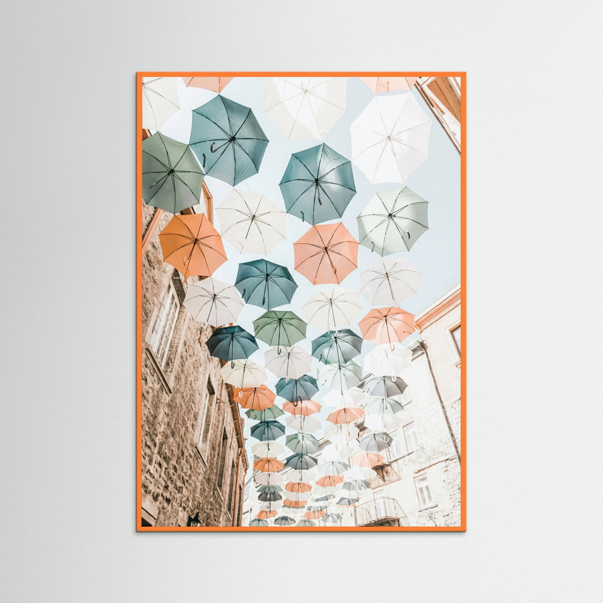 Orange Wood Sky Canopies