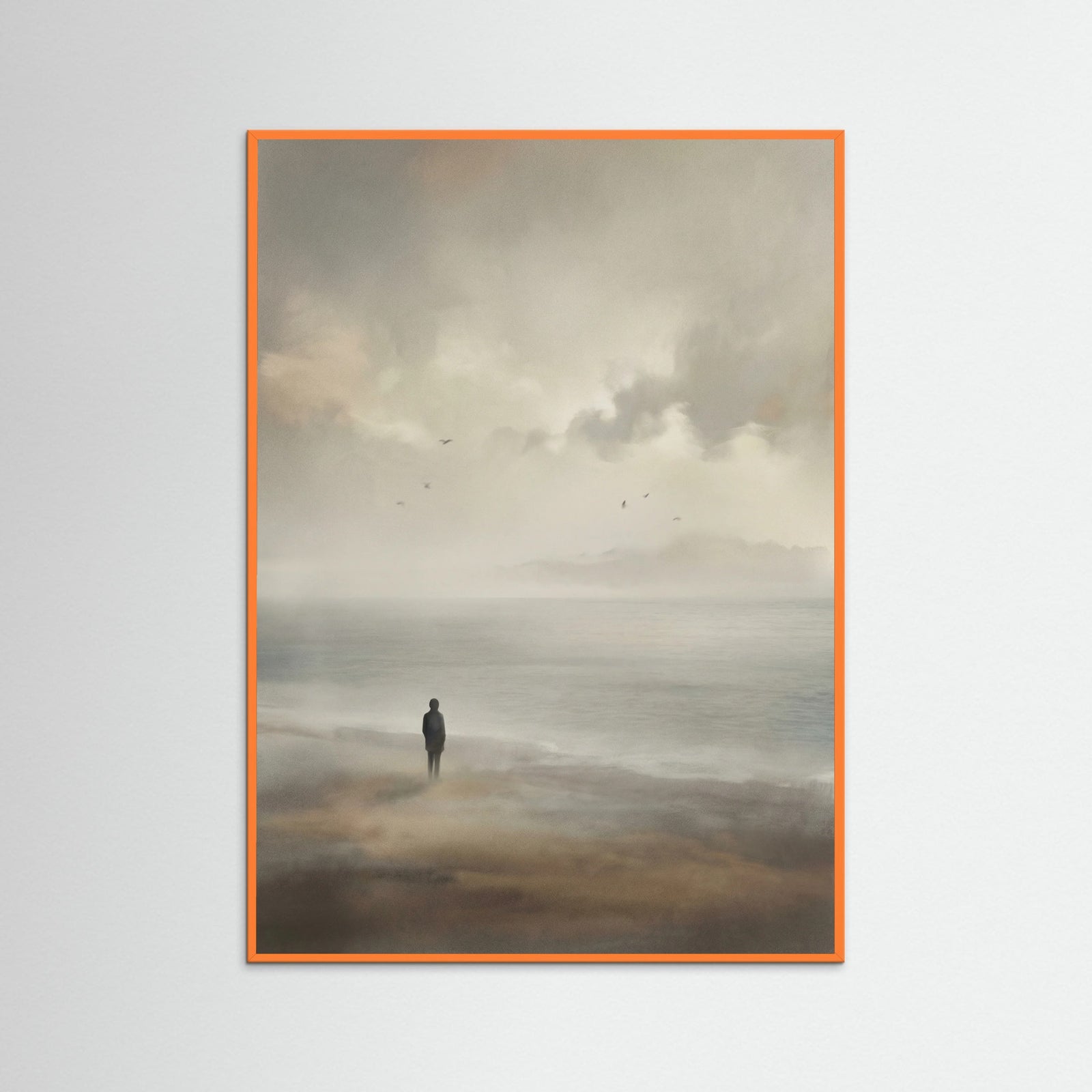Orange Wood Sky Swing