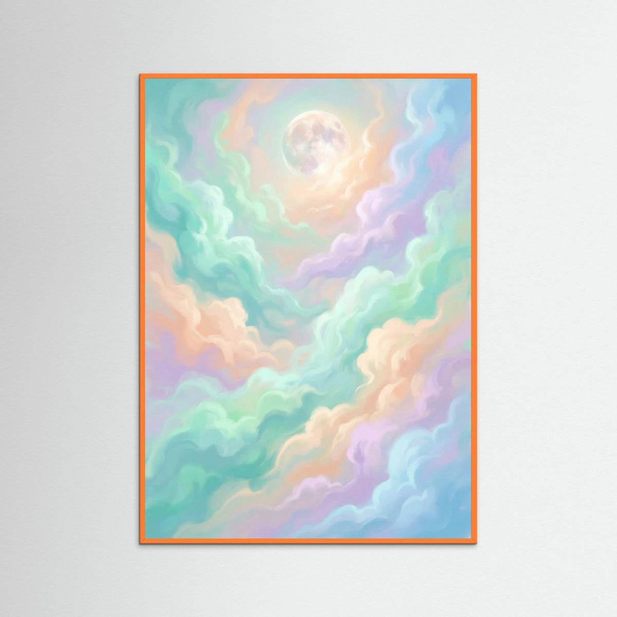 Orange Wood Sky Whispers