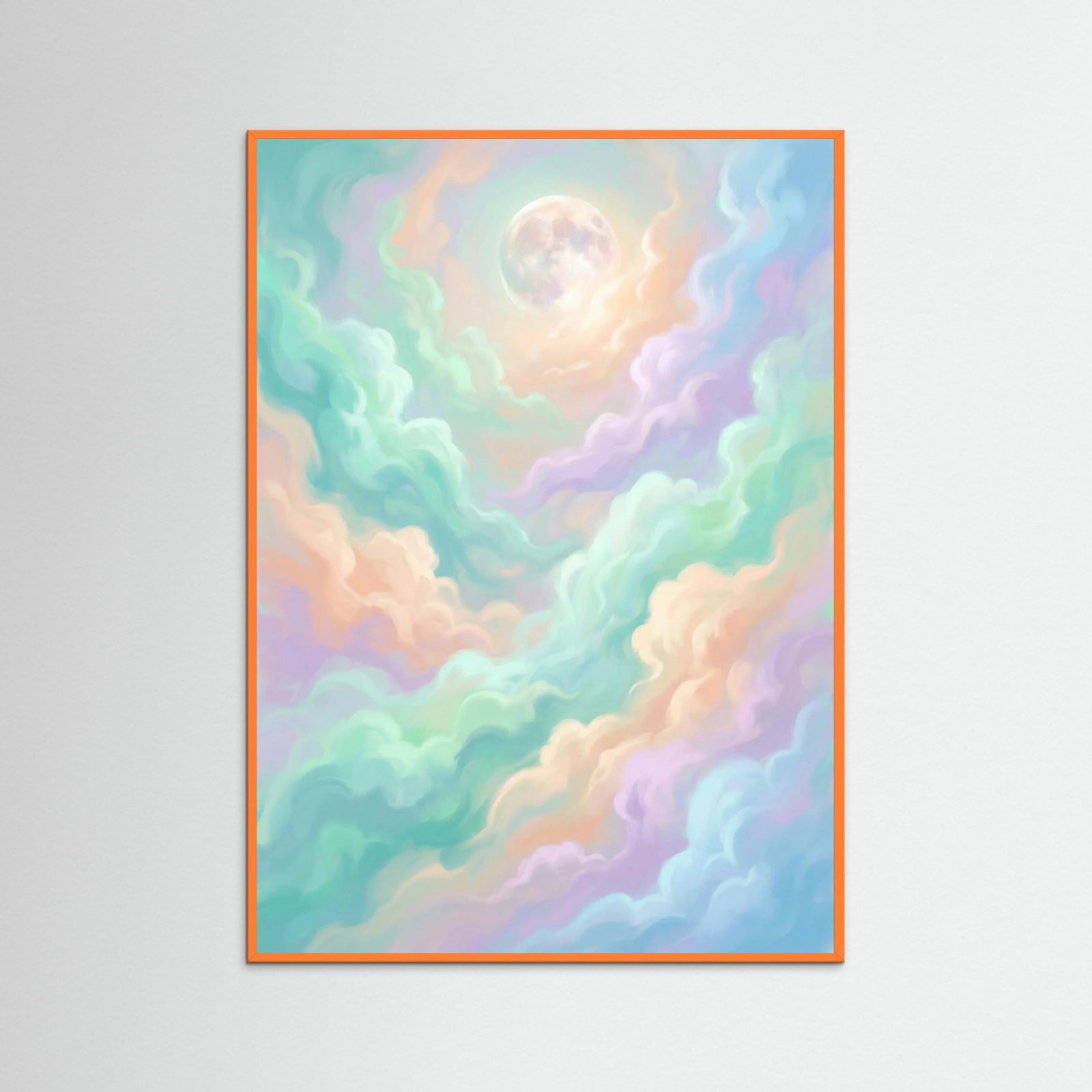 Orange Wood Sky Whispers