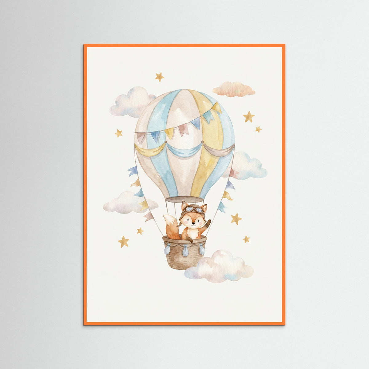 Orange Wood Skybound Dreams